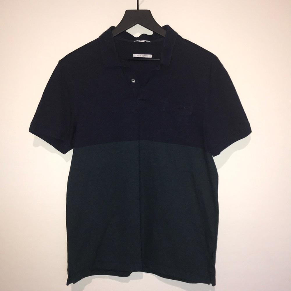 Calvin Klein Contrast Color Polo Shirt